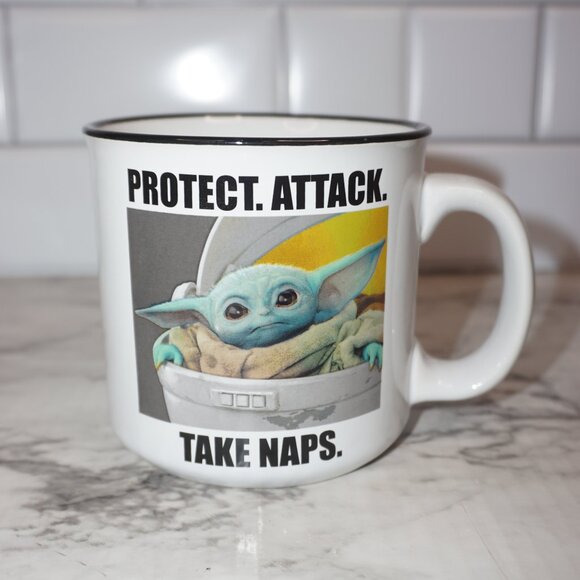 Star Wars: Baby Yoda Grogu Camper Mug - Picture 2 of 11